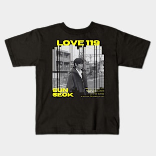 Eunseok Love 119 RIIZE Kids T-Shirt